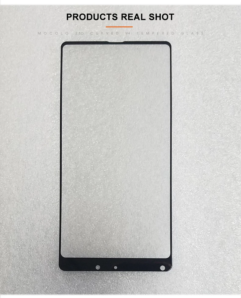 Новое поступление Mocolo защита экрана 9H 2.5D изогнутое закаленное стекло полное покрытие Защитная пленка для Xiaomi Mix 2S