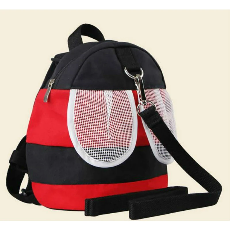 Новая 3D мультяшная сумка с пчелами для малышей, поводок против потери, прогулочный ремень, Детская коробка для завтраков, детский школьный рюкзак для детского сада
