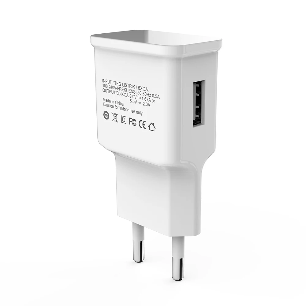 Free cable Galaxy S7 S8 S9 Fast Chrger Quick Charge EU US Plug Wall Travel Adapter QC 3.0 9V 1.67A & 5V 2A For Samsung S6 Edge (11)