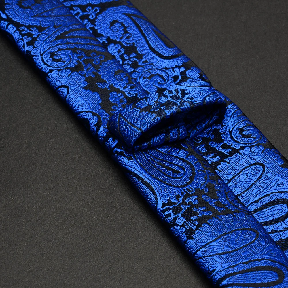 Neck tie GUSLESON men tie 5cm skinny ties luxury waterproof striped plaid neckties jacquard man's wedding dress slim tie