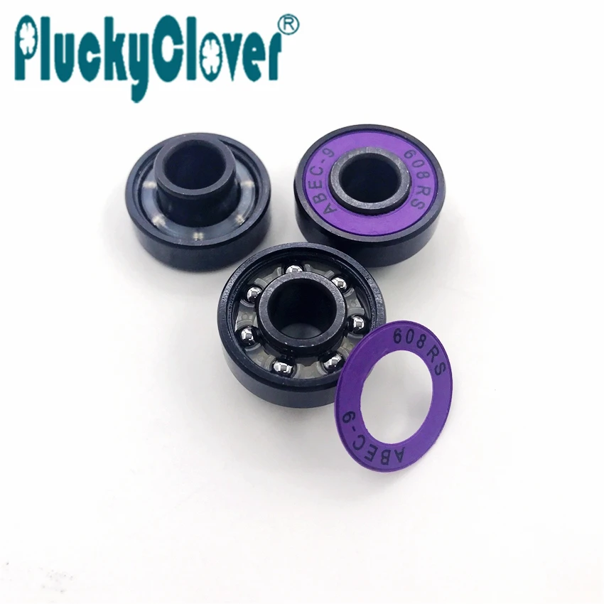 12 pcs 608-2RS extended race bearing with build in space/Long board 