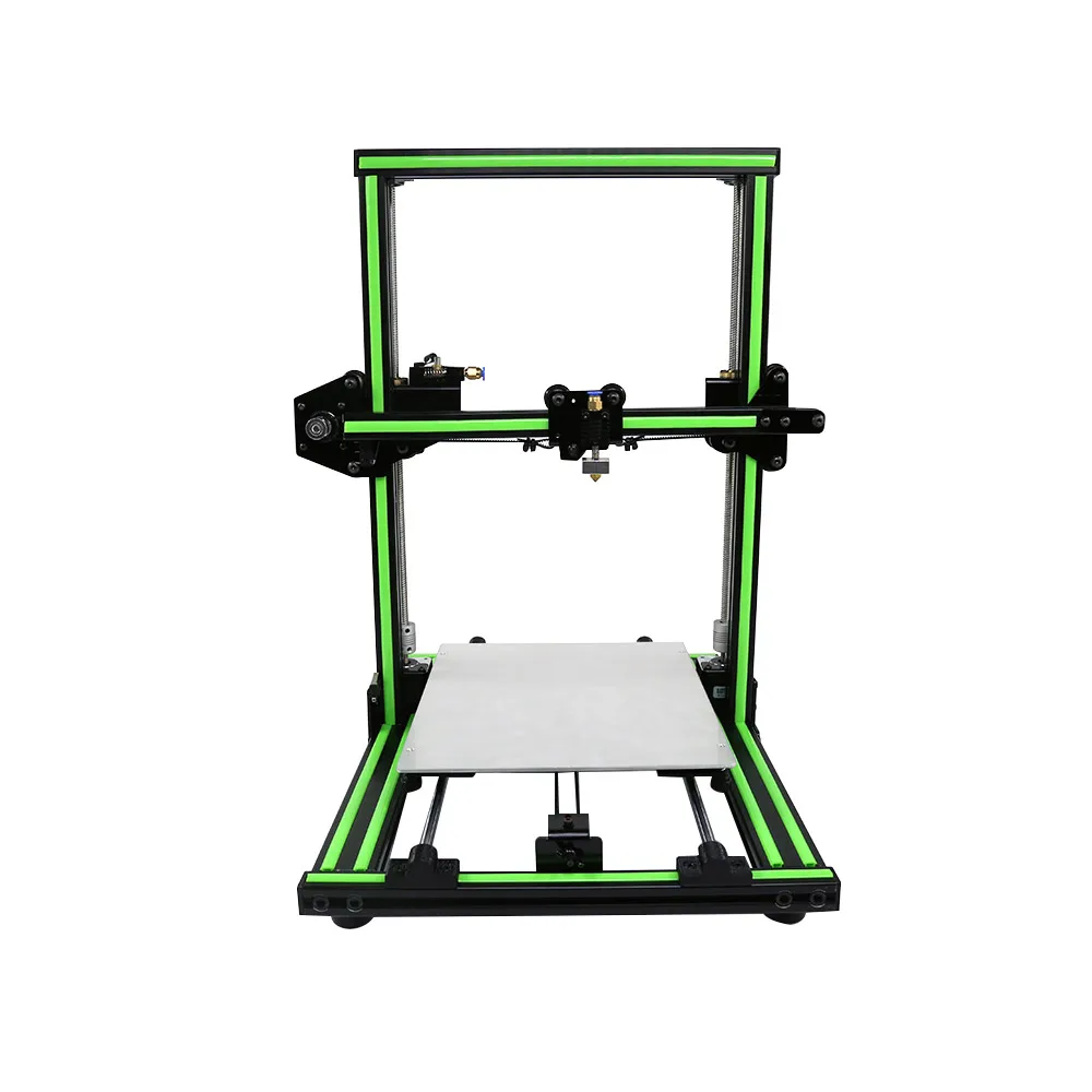Anet E10 3D-принтеры DIY Kit частично собран мульти-язык программного обеспечения Алюминий сплав рамки супер строительный Объем 8 Гб TF карты