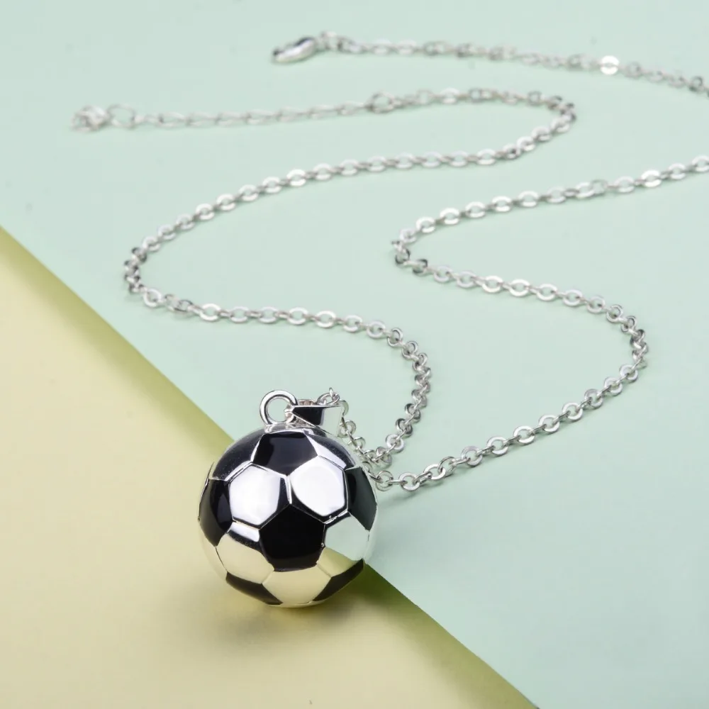 EUDORA Sport ожерелье с футбольной подвеской Chime Bola для женщин модные ювелирные