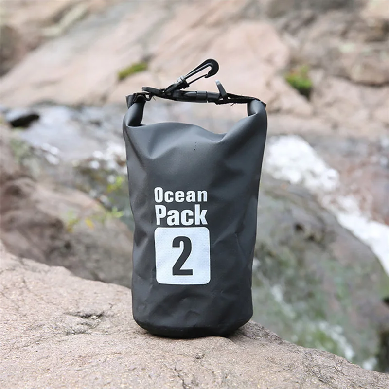 2L impermeable resistente al agua bolsa seca río Trekking flotante vela piragüismo canotaje natación agua al aire libre kayak XA877WD 2L impermeable resistente al agua bolsa seca río Trekking flotante vela piragüismo canotaje natación agua al aire libre kayak XA877WD