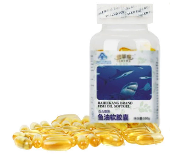 

200pcs Fish Oil Cap-ules Omega 3 DHA EPA with Free Shipping