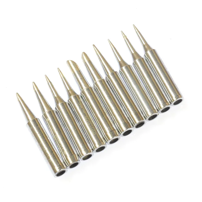 

1.2D/3.2D/4C/1.6D/I/0.8D Soldering Iron Tips For Hakko Atten Quick Saike Kada Aoyue