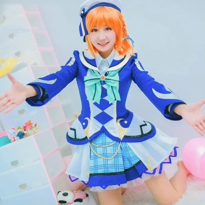 Аниме! Lovelive Sunshine Aqours OP2 все члены sj охара Мари Ватанабэ костюмы для косплея