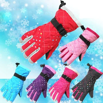 

Winter Skiing Gloves Thick Warm Windproof Snow Ski Gloves Snowboard Cycling Motorcycle Snowmobile Outdoor Sport Gloves Women
