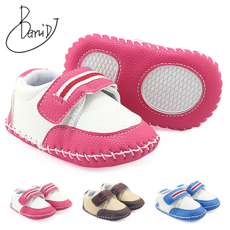 

2019 fashion baby First Walkers indoor Soft bottom Boys shoes newborn shoes Non-slip infant shoes Boys Breathable baby moccasins