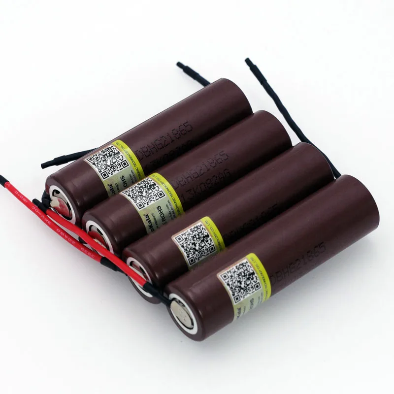 Liitokala HG2 18650 3000mAh аккумуляторная батарея 18650HG2 3,6 V разряда 20A, выделенные батареи+ DIY Силикагель кабель