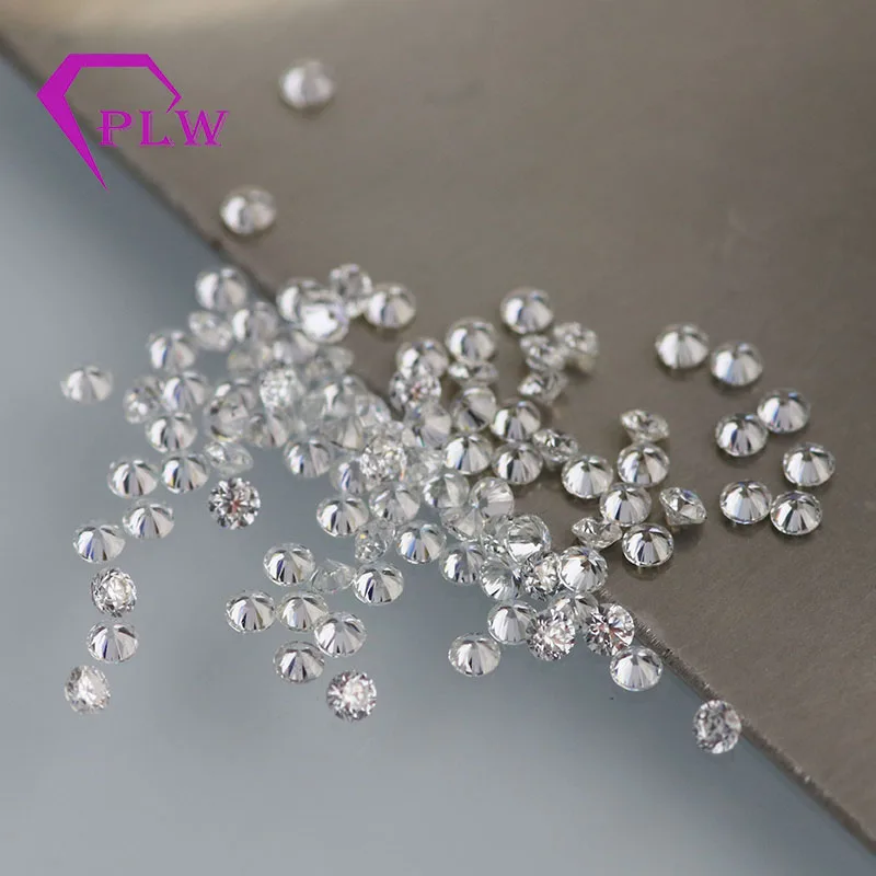 Melee moissanite lab созданный драгоценный камень возле бриллиантов Dcolor около 0.05ct1 9