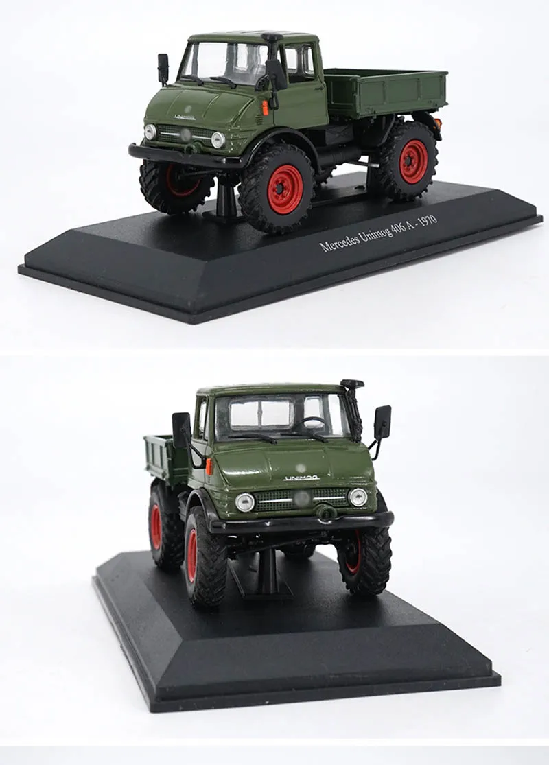 1/43 сплав Unimog 406A 1970 грузовик игрушечные модели машин коллекция автомобилей Модель автомобиля игрушки для детей