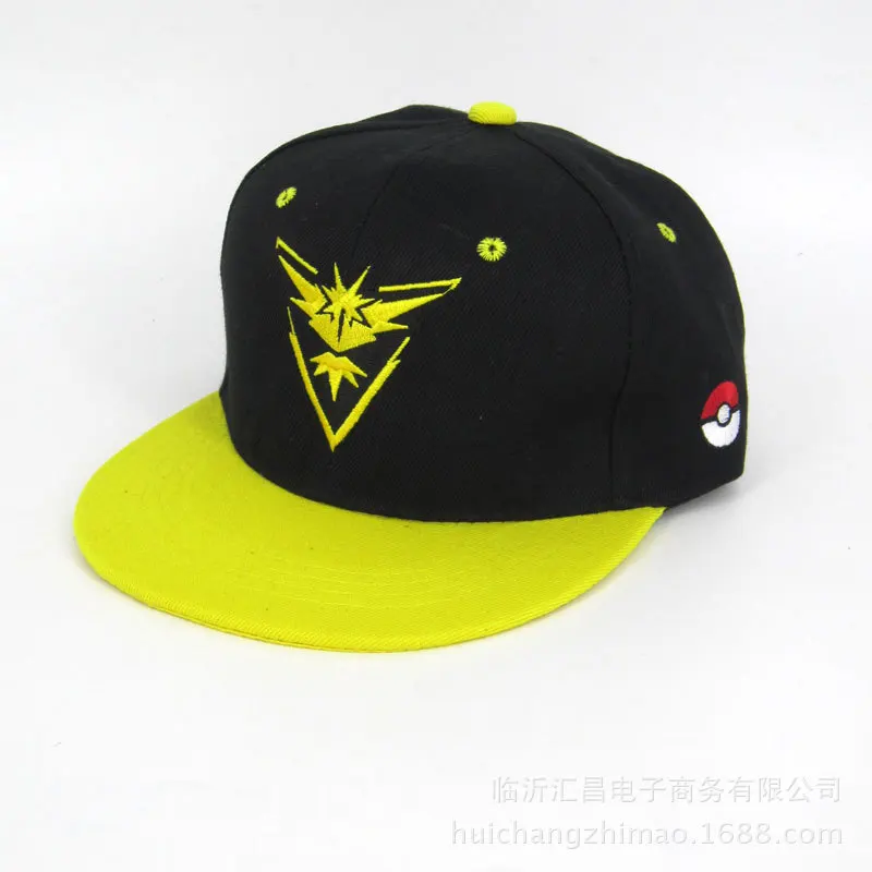 CDFNCG Лето Snapback поп вышивка Покемон Go Snapback хип хоп Хлопок Уличная бейсболка шляпа от солнца папа для мужчин и женщин