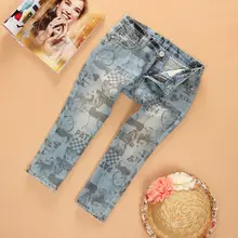 Женские модные прямые Стильные повседневные джинсы до колена с эффектом потертости и средней талией женские модные джинсовые хлопковые Капри