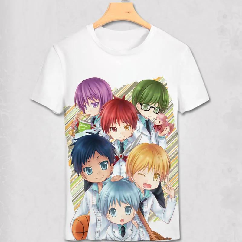 

Kuroko No Basuke T Shirt Men Boy Anime Kuroko Tetsuya T-Shirt Clothing Basket Tshirt