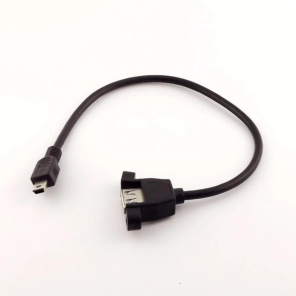 1 шт. разъем USB 2 0 A типа Мама на 5 контактный кабель адаптера для передачи данных