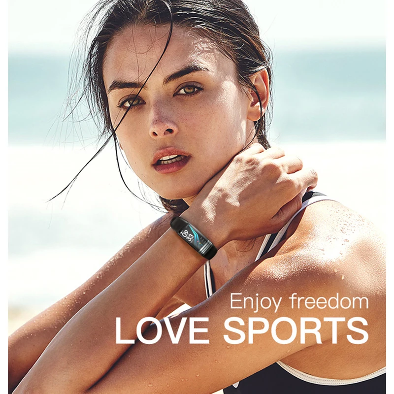 G26 Pro Color Screen Smart Bracelet Fitness Watch Activity Tracker Waterproof Smart Band Blood Pressure Measurement Wristband