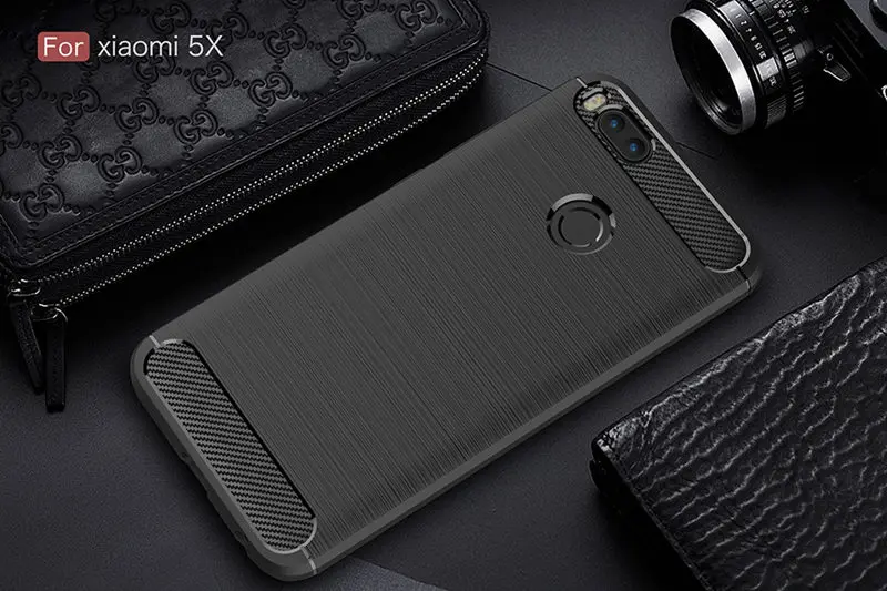 YSW для Xiaomi mi A1 чехол из углеродного волокна Мягкий ТПУ Матовый противоударный задний Чехол для Xiaomi mi 5X телефонов Чехол для Xio mi A1 чехол