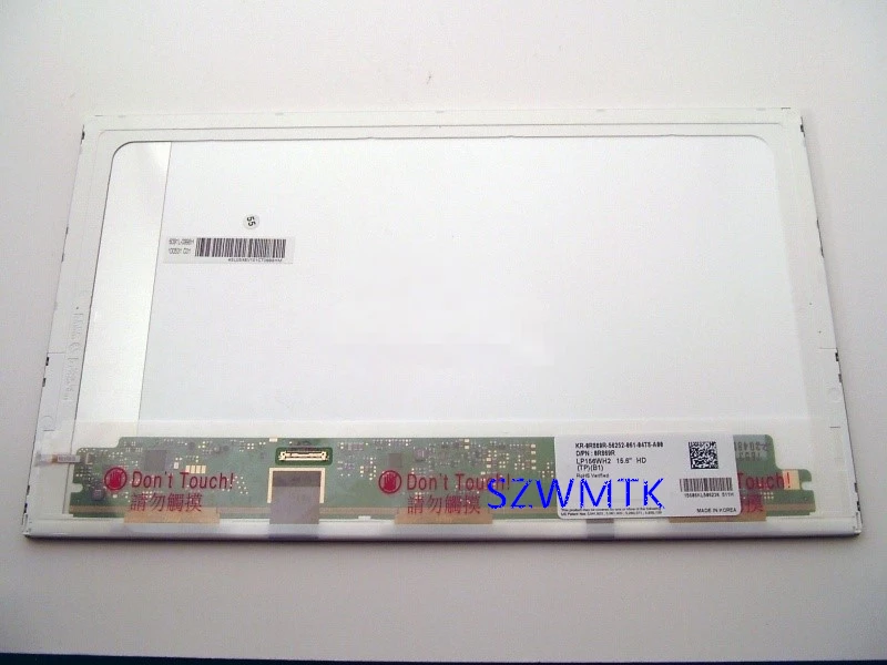 

For Dell E6510 E5510 LCD LTN156AT08 LTN156KT01 LP156WH2 TPB1 LCD screen 1366 * 768 EDP