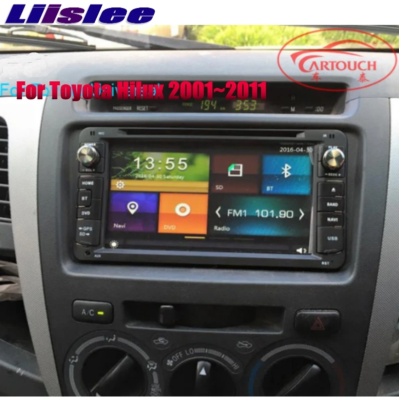 Top For Toyota Hilux N140 N150 N160 N170 AN10 AN20 AN30 2001~2011 LiisLee Multimedia TV DVD Palyer GPS Audio Radio Navigation NAVI 4