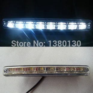 Бесплатная доставка Новинка 2 шт./лот супер белый 8 LED Универсальный Автомобильный