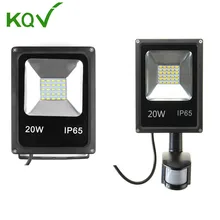 LED Flood Light 10W 20W 30W 50W 100W Waterproof Pir Motion sensor LED Floodlight Refletor Spotlight For Outdoor Lighting 230v