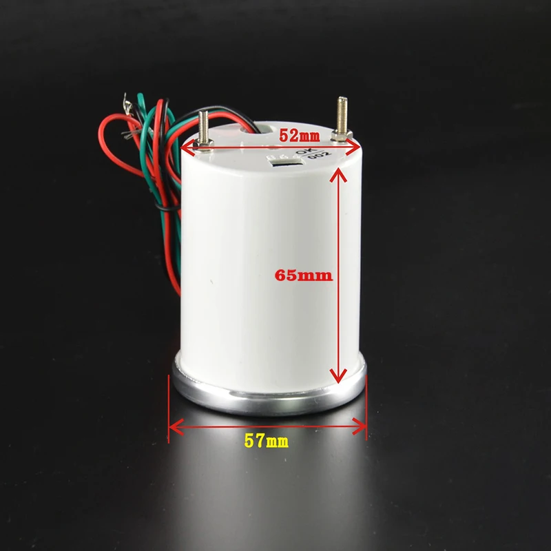 Dragon gauge Универсальный 52 мм Автомобильный указатель температуры масла метр Датчик температуры масла модификация белая подсветка