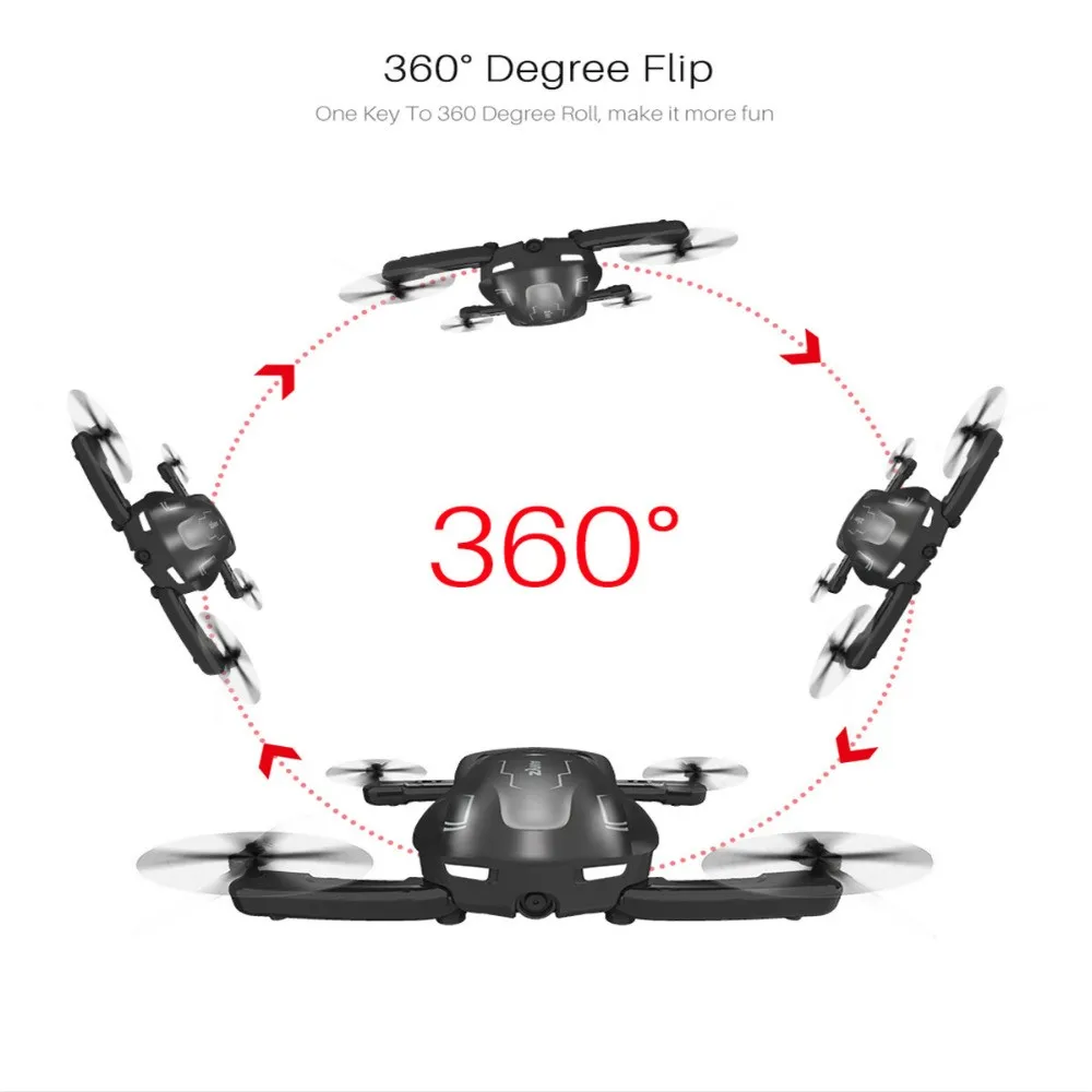 15.Syma Z1 RC mini Drone with Camera Altitude Hold Selfie Drone Follow me Mode WiFi FPV Quadcopter Drones RC Helicopter VS H62 E58