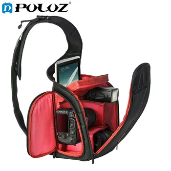 

PULUZ Scratch-proof Outdoor Sports Sling Shoulder Bag Chest Pack Micro Single Shoulder Camera Photo Bag for Camera Accessories