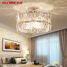 Creative Crystal Ceiling Lights For Corridor Bedroom Dining room Cafe Hall Home Lighting Modern LED Crystal Living room Lamp Creative Crystal Ceiling Lights For Corridor Bedroom Dining room Cafe Hall Home Lighting Modern LED Crystal Living room Lamp