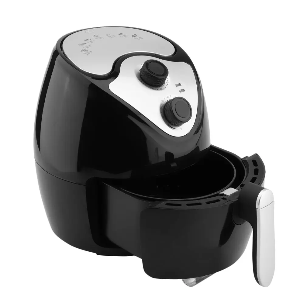 

EU Plug 1300W Multifunctional 360 Degrees Hot Air Circulation Fryer Machine Deep Smokeless Non-stick Fryer Oven Cooker
