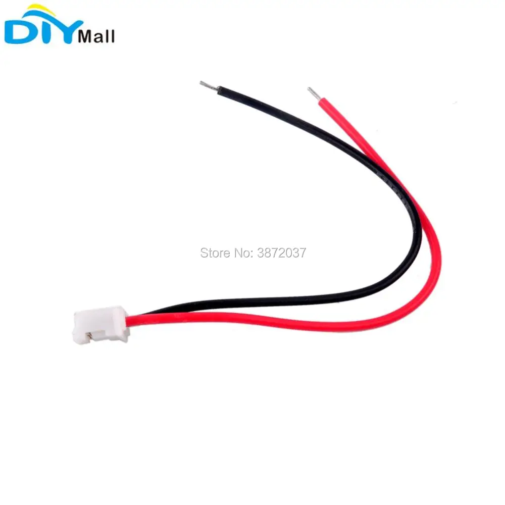 50 шт./лот UL1007 26AWG JST PH2.0mm 2P 2Pin Соединительный кабель Электронный провод для LoRa32u4