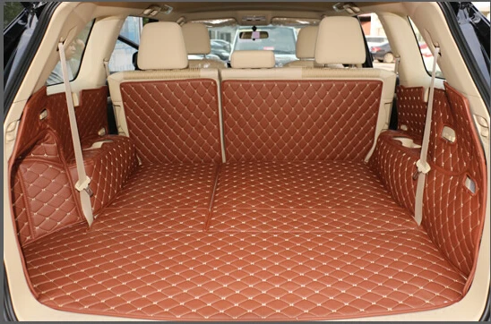 

Good mats! Special trunk mats for Toyota Highlander 7 seats 2018-2014 cargo liner boot carpets for Highlander 2017,Free shipping