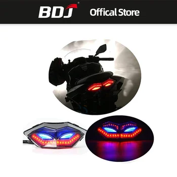 

BDJ For KAWASAKI Ninja250 Ninja300 2013-2017 Motorcycle Rear LED Tail Light Brake Turn Signals Integrated Brake Light