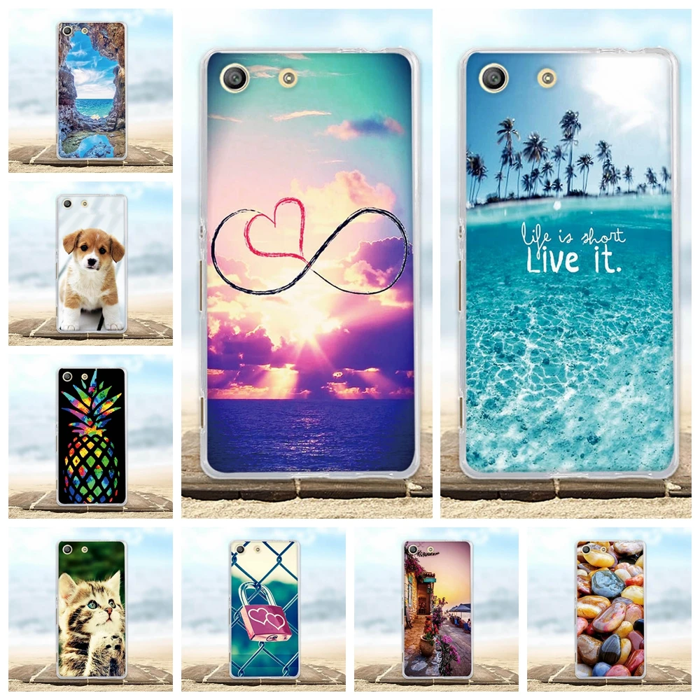 For Case Sony Xperia M5 E5603 E5606 E5653 Funda Soft Silicone TPU Cover 3D Pattern Capa For Sony Xperia M5 / M5 Dual Phone Cases For Case Sony Xperia M5 E5603 E5606 E5653 Funda Soft Silicone TPU Cover 3D Pattern Capa For Sony Xperia M5 / M5 Dual Phone Cases
