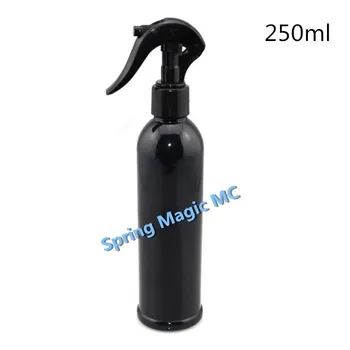 

250ml Black PET Bottle Empty Black/White/Transparent Screw spray Bottle shampoo shower lotion cosmetics packaging bottle