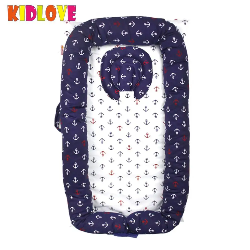 

KIDLOVE Baby Newborn Portable Crib Infant Mattress Multifunctional Cradle Nursery Foldable Travel Bed torage Bag For Baby Care