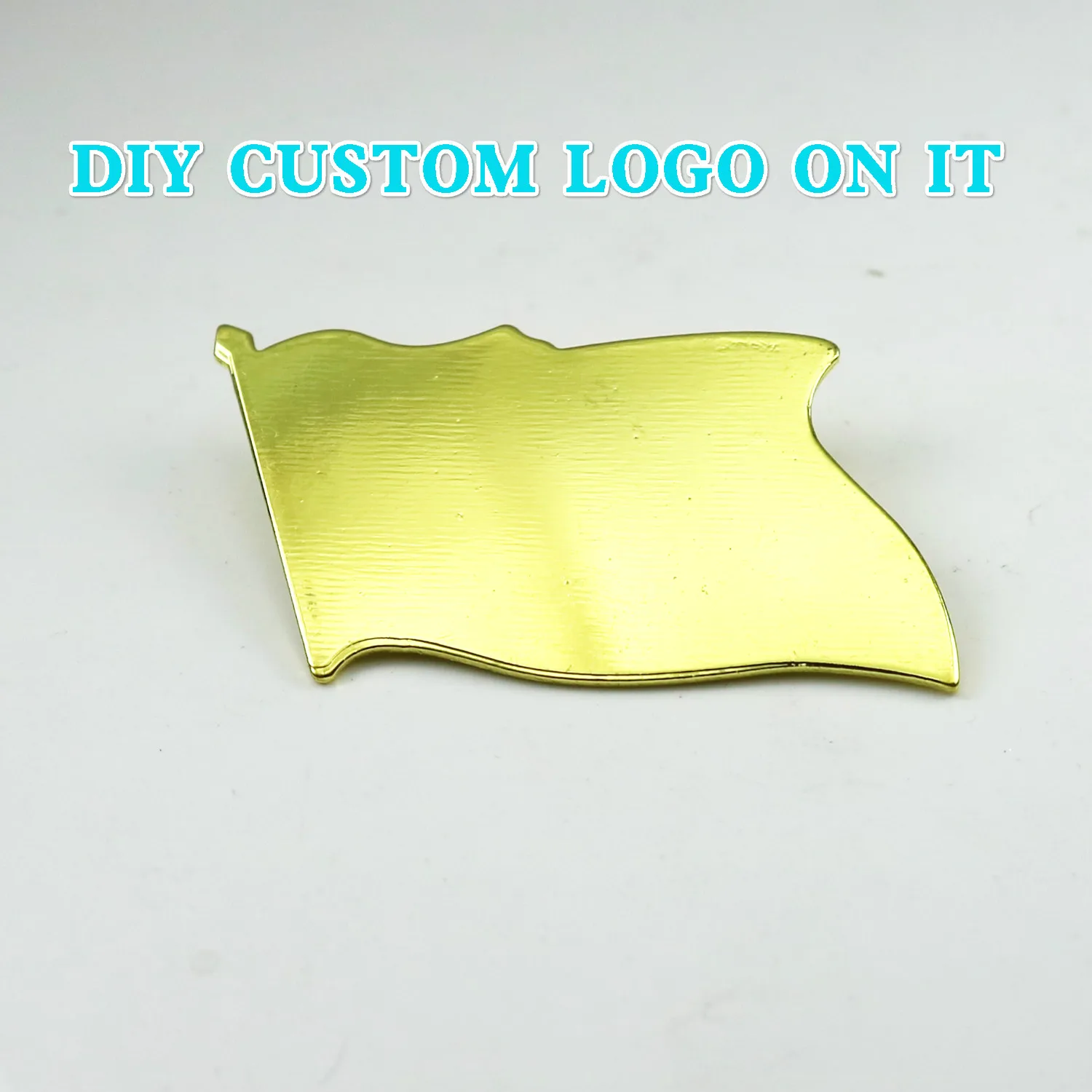

DIY Custom Flag Badge Pin with Epoxy Coated Flag Design Emblem