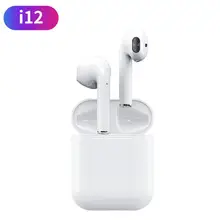I12 tws Bluetooth наушники беспроводные наушники с сенсорным управлением наушники 3D объемный звук и зарядный чехол CJXFBXEJ00240
