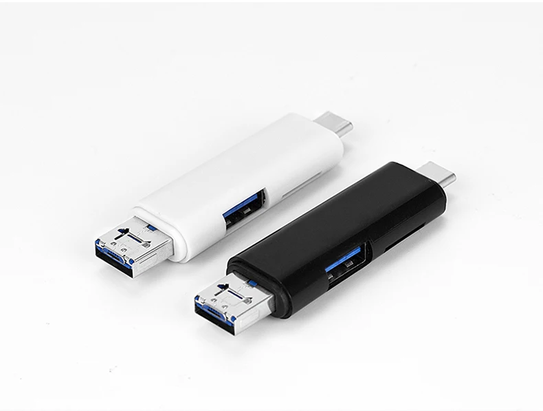 Сверхзвуковая многофункциональная карта памяти OTG адаптер USB женский интерфейс/type-c/Micro usb/usb интерфейс для смартфона Macbook