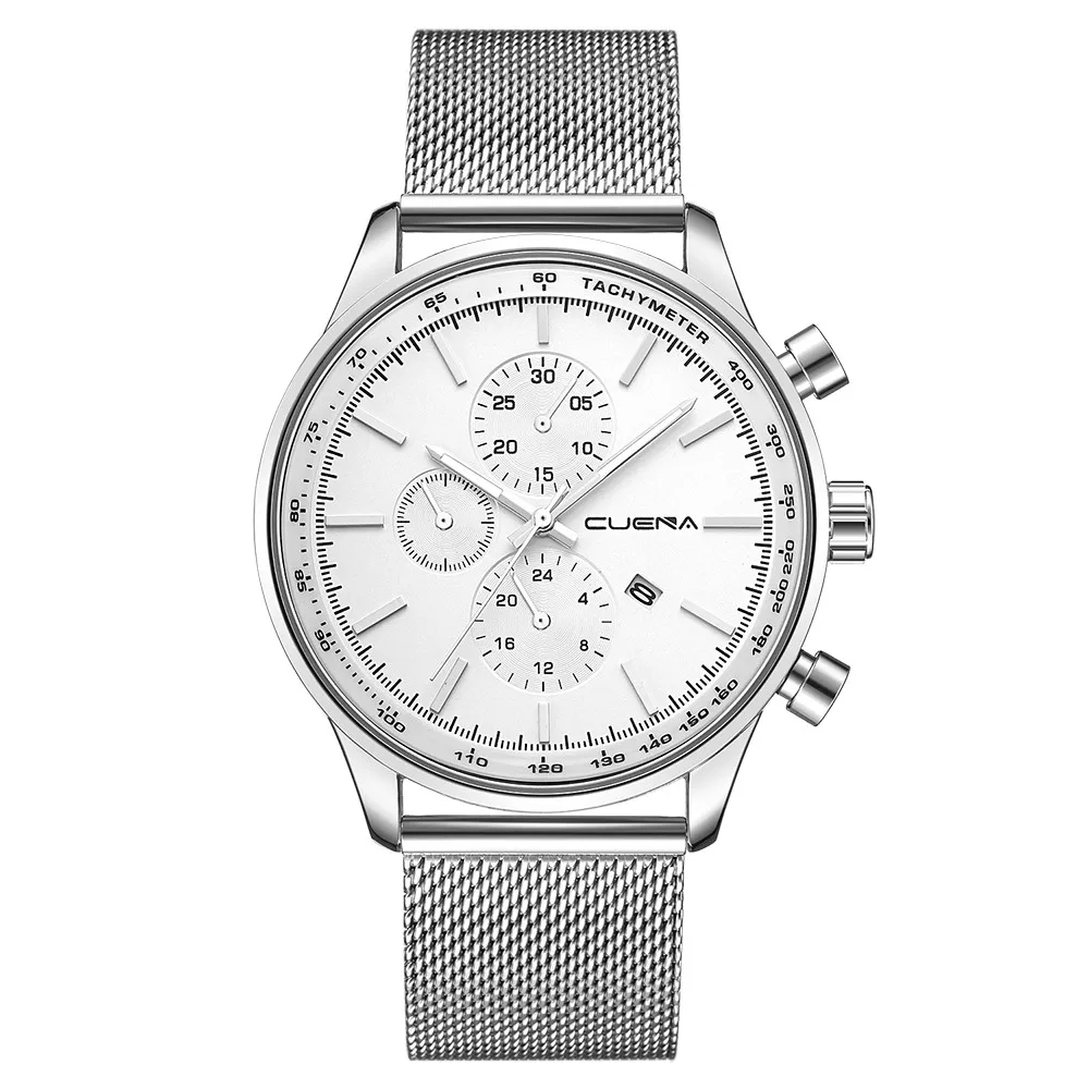 Модные Бизнес Мужские часы роскошные золотые топ бренд люкс кварцевые часы Дата нержавеющая сталь наручные часы Montre Homme Relogio