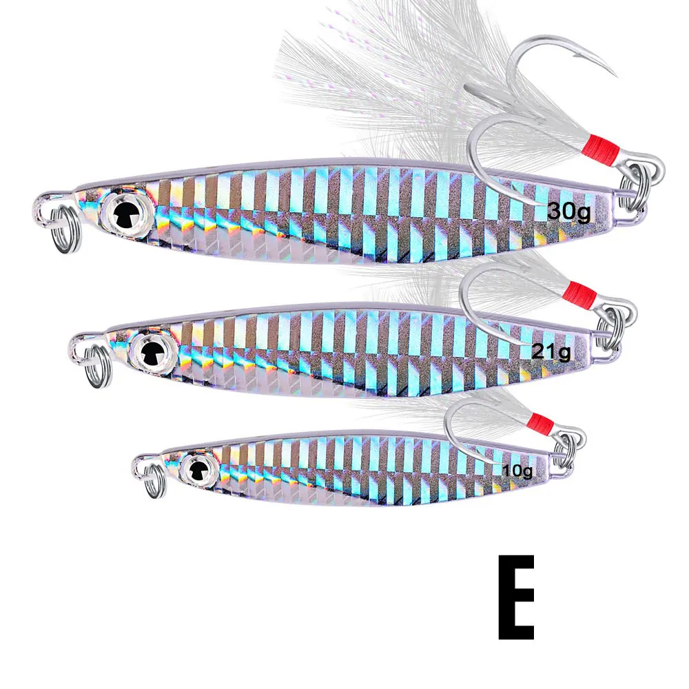 1PC-Lead-Fish-10g-21g-30g-Fishing-Lure-5-Color-Fishing-Bait-Casting-Lure-Deep-Sea