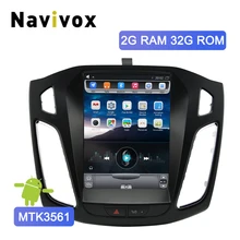 Navivox HD 10,4 дюймов Android Восьмиядерный android 6,0 Автомобильный gps Мультимедиа Видео Радио плеер для ford focus салон 2012- лет