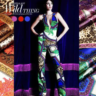 

SP012 Pure Silk/Leopard VS Geometry/Silk Fabric/Stretch Fabric/Mulberry Silk /93%Silk 7%Spandex/Thickness:19mm Width:1.18m