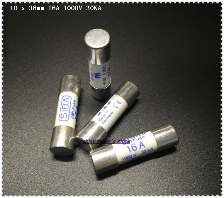 10 x F 16A  Feinsicherungen Fuse Miniature Glassicherun SIBA/ELU 5x20mm 10pcs 