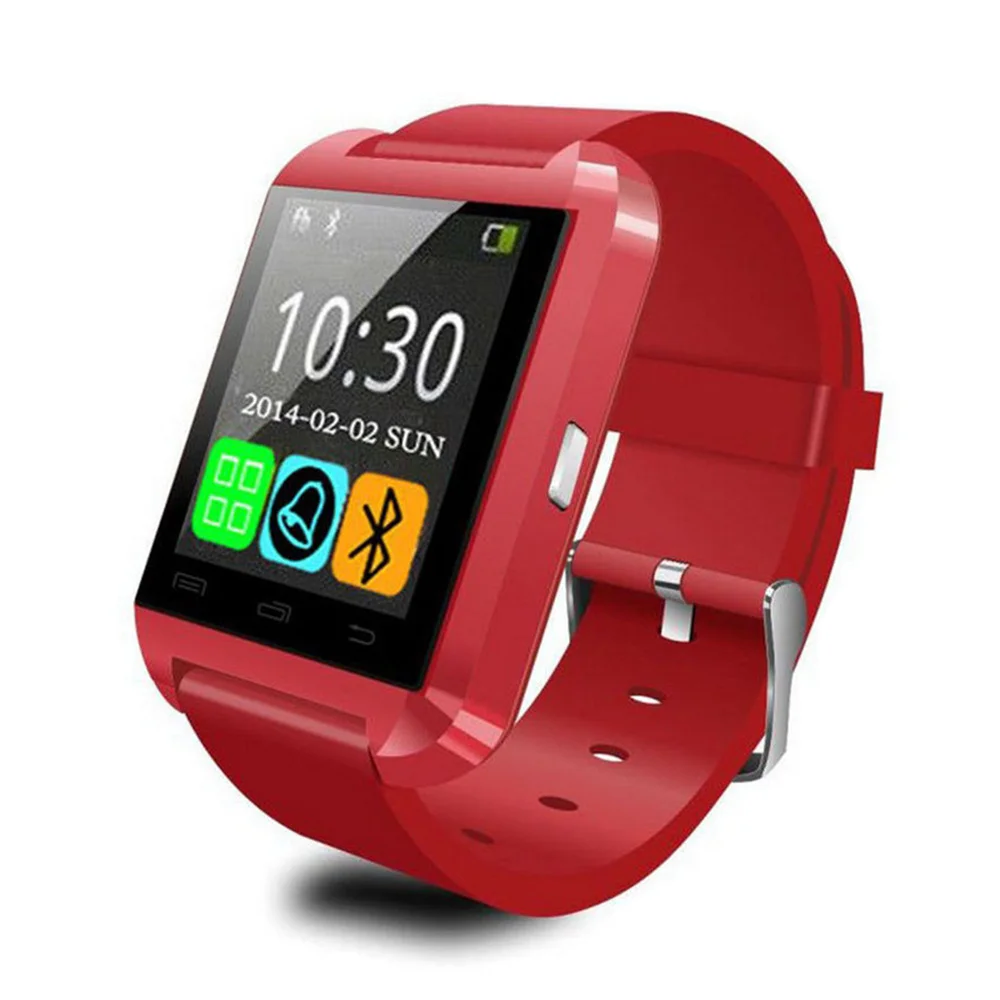 2017 Смарт часы U8 Bluetooth Smart Smartwatch спортивные Шагомер аварийное сообщение