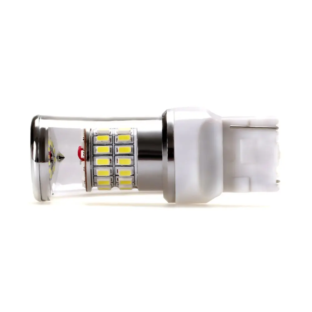 7443 W21W 12V 24V Blanc LED Ampoule de Voiture 48X3014SMD для Clignotant Feu tfde Freinage Lumissre Stationnement tfarrissre|led voiture|w21w
