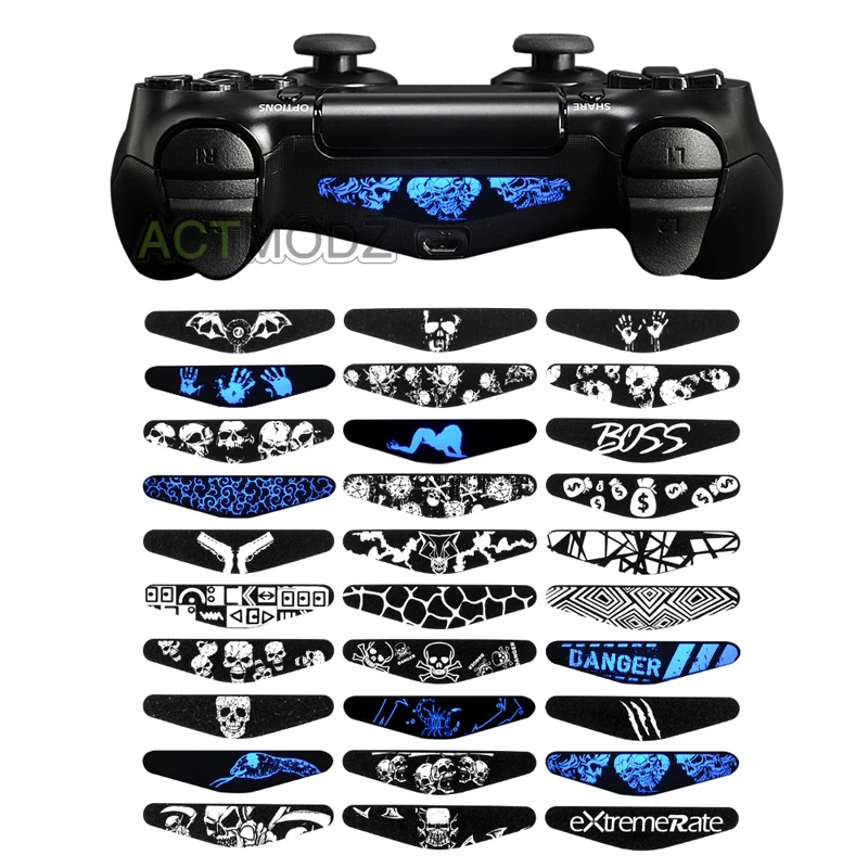 30 шт. светильник с черепом для контроллера PS4 Slim Pro|skin sticker|skin sticker for ps4skin ps4 |