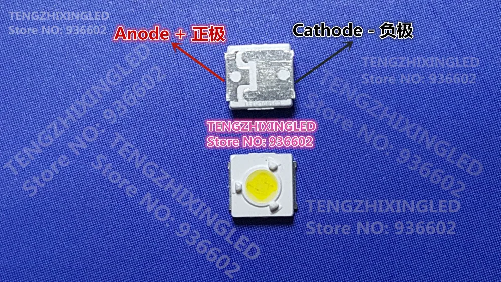 

LUMENS LED Backlight 1W 3V 3535 3537 Cool white LCD Backlight for TV TV Application A127CECEBUP8