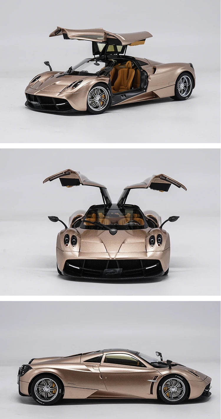 1:18 Huayra V12 сплав спортивный автомобиль GT Autos литой игрушечный автомобиль модель металлические транспортные средства Игрушка Подарочная коллекция для детей